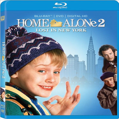 Home Alone 2: Lost in New York (Ȧ  2) (ѱ۹ڸ)(Blu-ray)