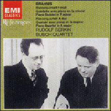 Brahms : Piano Quintet Op.34ㆍPiano Quartet No.2 Op.26 : Rudolf SerkinㆍBusch Quartet
