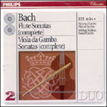 Bach : Flute & Viola Da Gamba Sonatas :  Maxence LarrieuㆍRefael PuyanaㆍMarcal Cervera