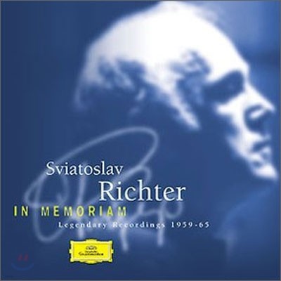 Sviatoslav Richter - In Memoriam : Legendary Recordings 1959-65 스비아토슬라브 리히터를 기억하며