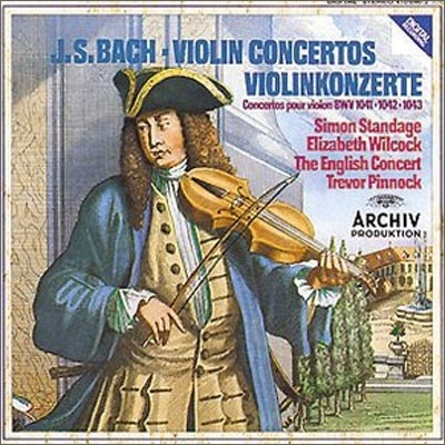 Bach : Violin Concertos Nos.1 & 2ㆍDoppelkonzert BWV 1043 : Trevor Pinnock