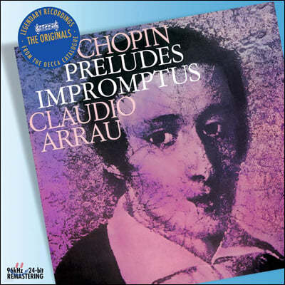 Claudio Arrau 쇼팽: 전주곡집 (Chopin: Preludes)