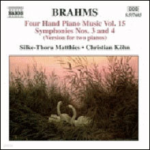 :    ǾƳ  15 (Brahms: Four Hand Piano Music, Volume 15)