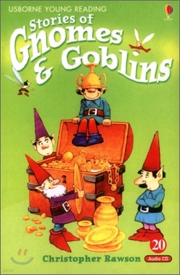 Usborne Young Reading Audio Set Level 1-20 : Stories of Gnomes & Goblins (Book & CD)