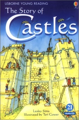Usborne Young Reading Audio Set Level 2-21 : The Story of Castles (Book & CD)