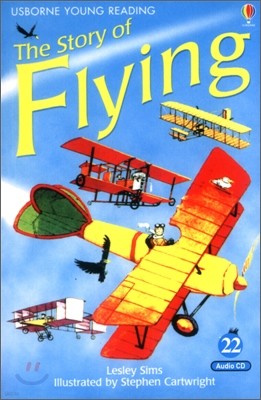 Usborne Young Reading Audio Set Level 2-22 : The Story of Flying (Book & CD)