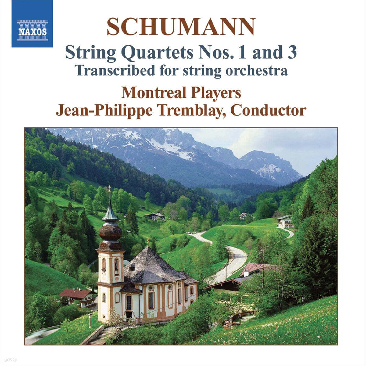 Jean-Philippe Tremblay 슈만: 현악 사중주 1, 3번 (Schumann: String Quartets Op.41 No.1, Op.41 No.3)