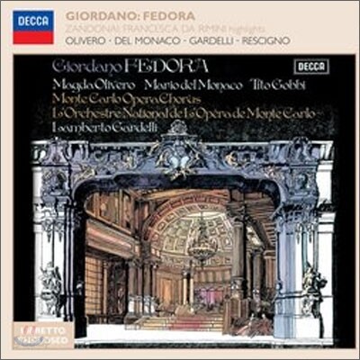 Giordano : Fedora : Lamberto Gardelli