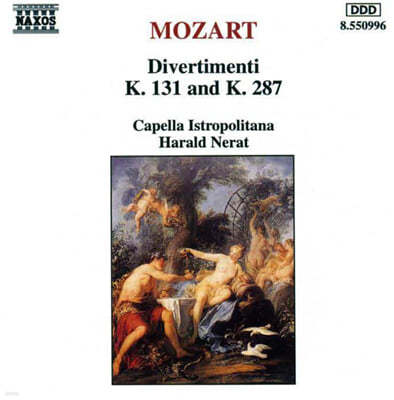 Harald Nerat 모차르트: 디베르티멘토 2번, 15번 (Mozart: Divertimento K.131, K.287) 