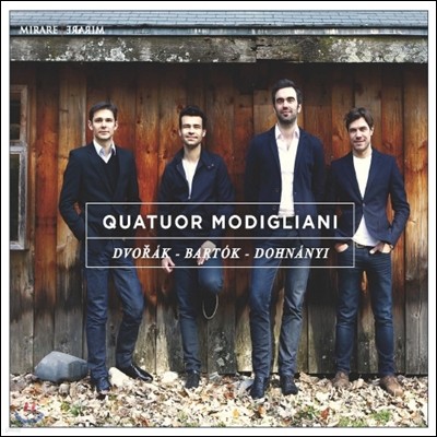 Quatuor Modigliani 드보르작 / 벨라 바르톡 / 에르뇌 도흐나니: 현악 사중주 (Dvorak / Bela Bartok / Dohnanyi: String Quartets)