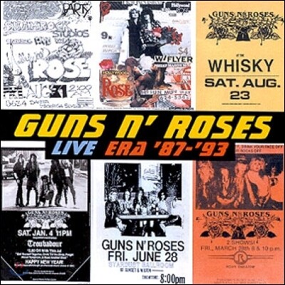 Guns N' Roses - Live Era '87-'93 건즈 앤 로지스 라이브 앨범 1987-1993
