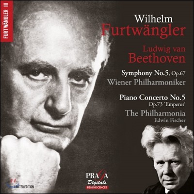 Wilhelm Furtwangler / Edwin Fischer 亥:  5, ǾƳ ְ 5 'Ȳ' (Beethoven: Symphony No.5, Piano Concerto 'Emperor')