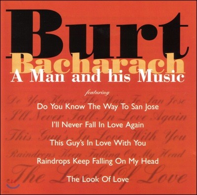 Burt Bacharach - A Man And His Music