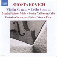 Dmitry Yablonsky 쇼스타코비치: 첼로 소나타, 바이올린 소나타, 로망스, 녹턴 - 드미트리 야블론스키 (Shostakovich : Cello SonataㆍViolin Sonata)