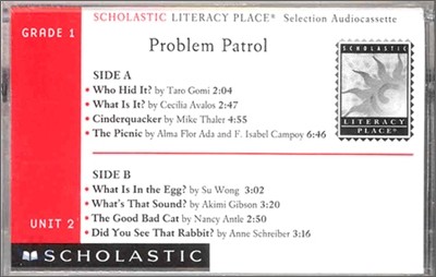 Literacy Place 1.2 Problem Patrol : Cassette