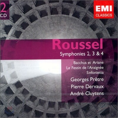 Roussel : Symphonies Nos.2 - 4 Etc. : PretreㆍDervauxㆍCluytens