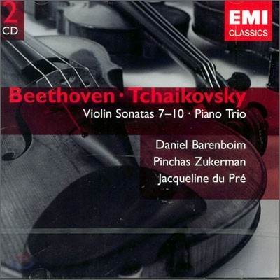 Beethoven : Violin Sonatas 7 - 10 / Tchaikovsky : Piano Trio : Pinchas ZukermanDaniel BarenboimJacqueline Du Pre