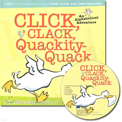 [ο]Click, Clack, Quackity-Quack : An Alphabetical Adventure (Hardcover & CD Set)