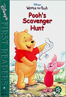 Disney's First Readers Level 1 : Pooh's Scavenger Hunt - WINNIE THE POOH (Book+CD)
