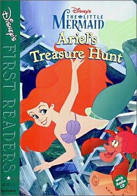 Disney's First Readers Level 1 : Ariel's Treasure Hunt - THE LITTLE MERMAID (Book+CD)