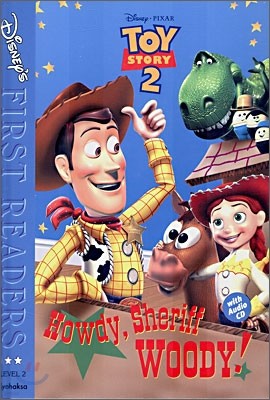 Disney's First Readers Level 2 : Howdy, Sheriff Woody! - TOY STORY 2 (Book+CD)