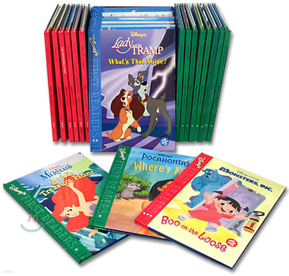 Disney's First Readers Book & CD Full Set (Book + CD)