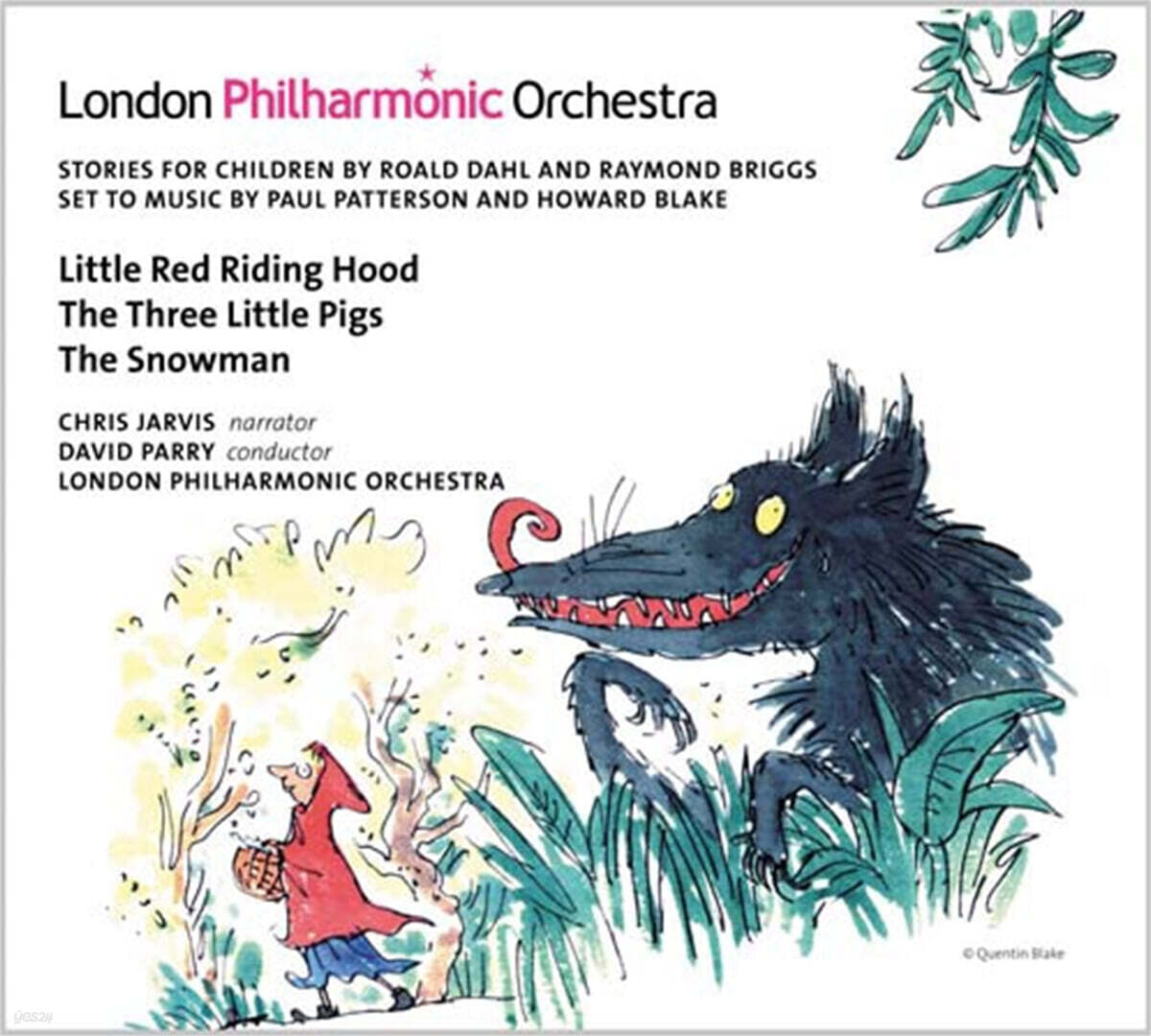 Chris Jarvis 어린이들을 위한 3편의 음악동화들 - 런던 필하모닉 (Little Red Riding Hood / The Three Little Pigs / The Snowman)