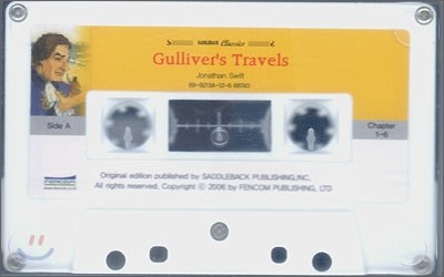 Saddleback Classics Level 2 : Gulliver's Travels (Audio Cassette)
