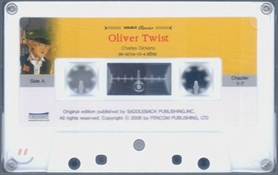 Saddleback Classics Level 2 : Oliver Twist (Audio Cassette)