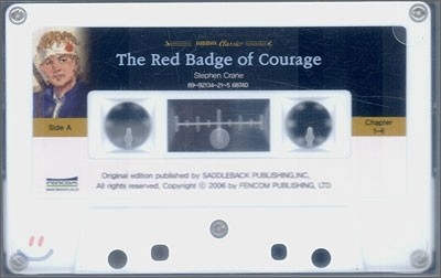 Saddleback Classics Level 3 : The Red Badge of Courage (Audio Cassette)