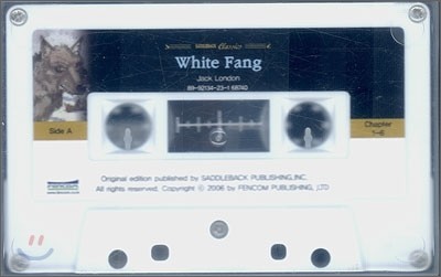 Saddleback Classics Level 3 : White Fang (Audio Cassette)