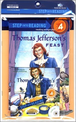 Step Into Reading 4 : Thomas Jefferson's Feast (Book+CD+Workbook)