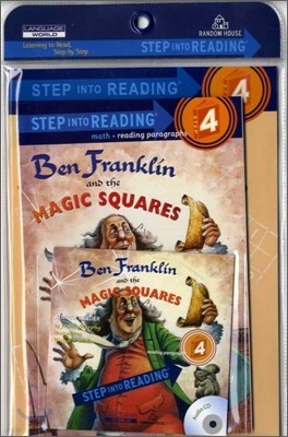 Step Into Reading 4 : Ben Franklin and the Magic Squares (Book+CD+Workbook)