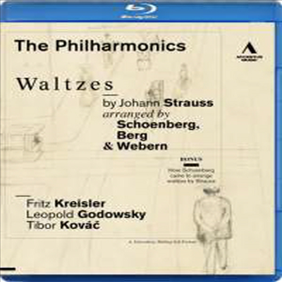 빈 카페 음악회 (신 빈악파가 편곡한 슈트라우스의 왈츠들) (The Philharmonics - Waltzes By Johann Strauss. Aarranged by Schoenberg, Berg & Webern) (Blu-ray) - The Philharmonics