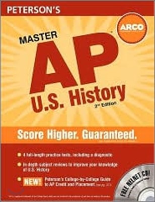 Peterson's Master the AP U.S. History with CD-ROM, 2/E