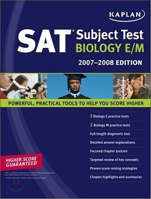 Kaplan SAT Subject Test : Biology E/m, 2007-2008