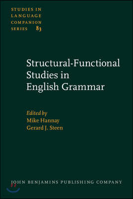 Structural-Functional Studies in English Grammar