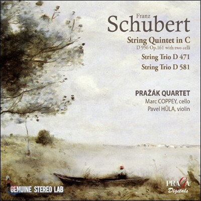 Prazak Quartet 슈베르트: 현악 오중주, 현악 삼중주 1, 2번 (Schubert: String Quintet D956, Trio D471, D581)
