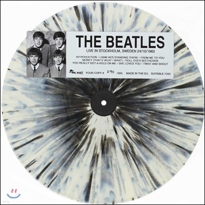 The Beatles — Live In Stockholm, Sweden 24/10/1963 비틀즈 1963년 스웨덴 라이브 앨범 커버