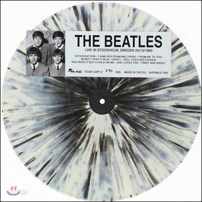 The Beatles - Live In Stockholm, Sweden 24/10/1963 비틀즈 1963년 스웨덴 라이브 [컬러 LP]