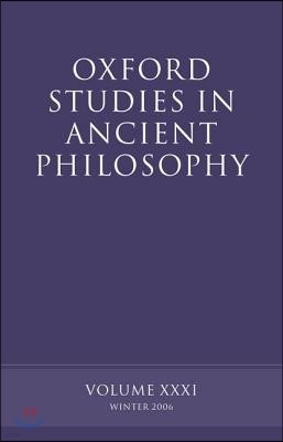 Oxford Studies in Ancient Philosophy