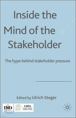 Inside the Mind of the Stakeholder Inside the Mind of the Stakeholder: The Hype Behind Stakeholder Pressure the Hype Behind Stakeholder Pressure