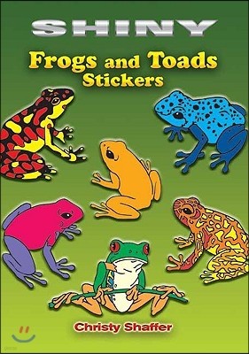 Shiny Frogs and Toads Stickers