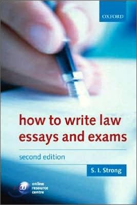 How to Write Law Essays and Exams, 2/E