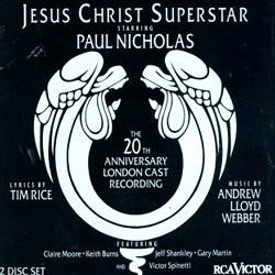 Jesus Christ Superstar: The 20th Anniversary London Cast Recording (  ũ̽Ʈ ۽Ÿ 20ֳ   ĳƮ ڵ)