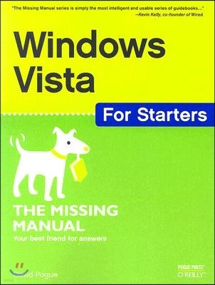 Windows Vista for Starters: The Missing Manual