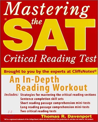 Mastering The SAT Critical Reading Test