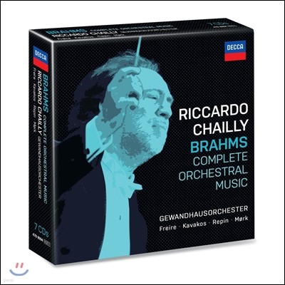 Riccardo Chailly :  ǰ  (Brahms: Complete Orchestral Music)