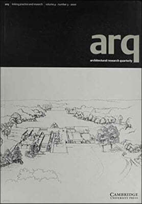 Arq: Architectural Research Quarterly: Volume 4, Part 3
