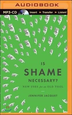 Is Shame Necessary?: New Uses for an Old Tool